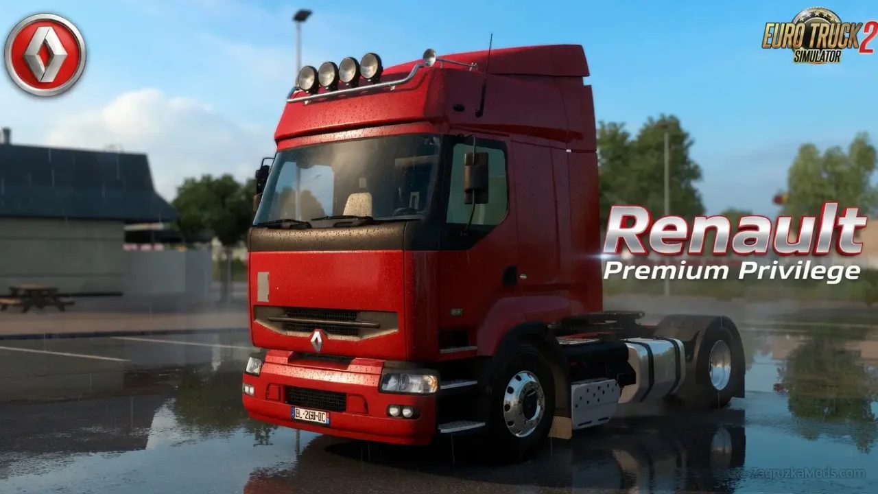 Renault Premium Privilege + Interior v3.3 (1.58.x) for ETS2