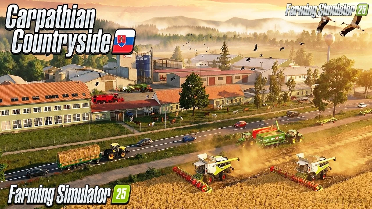 Carpathian Countryside Map v1.0.2 for FS25