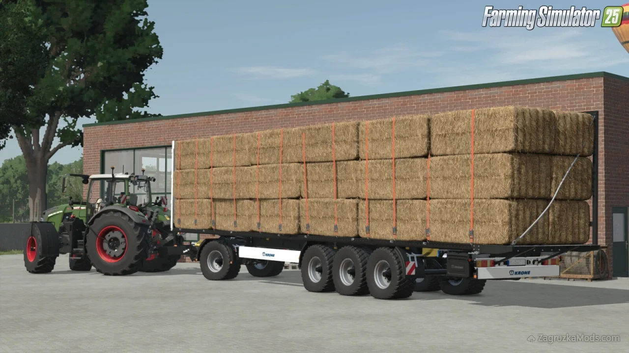 Krone Profi Liner Trailer v1.0 for FS25 Krone Profi Liner Trailer v1.0 for FS25