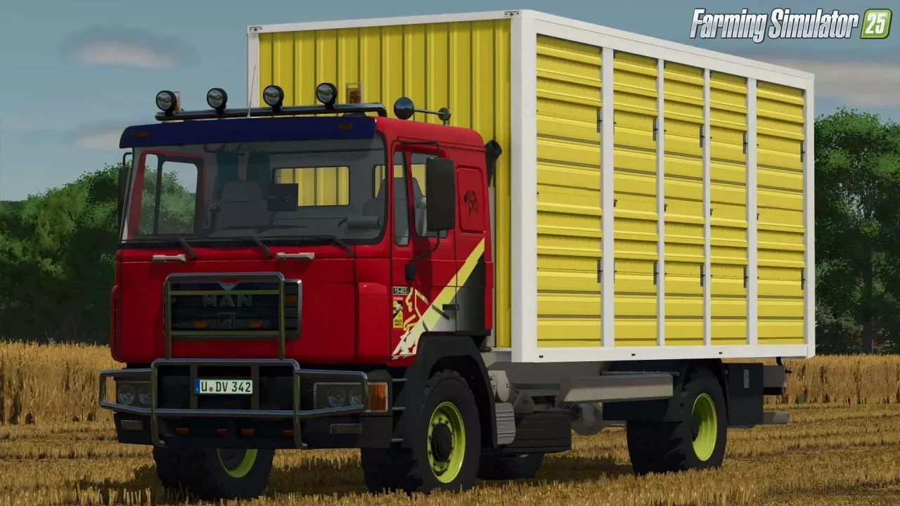 Livestock Transporter MAN 19.403 v1.0 for FS25