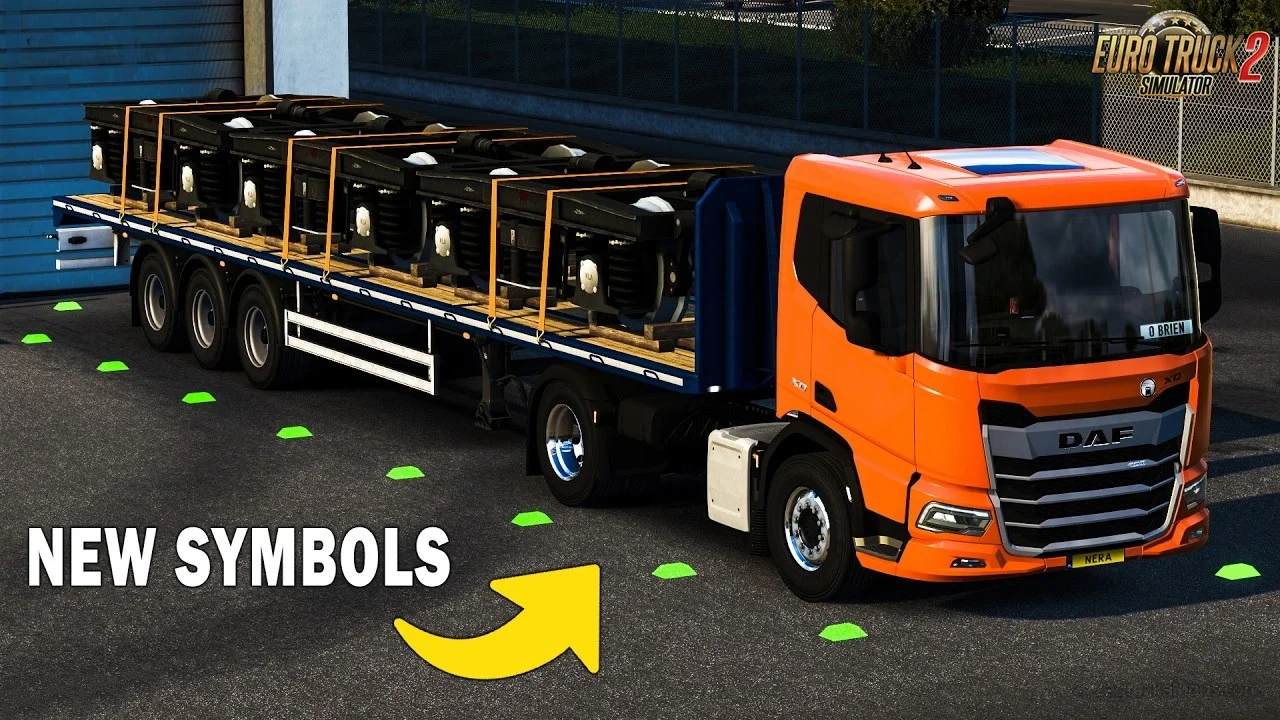 Realistic Interaction Symbols v1.0 (1.58.x) for ETS2