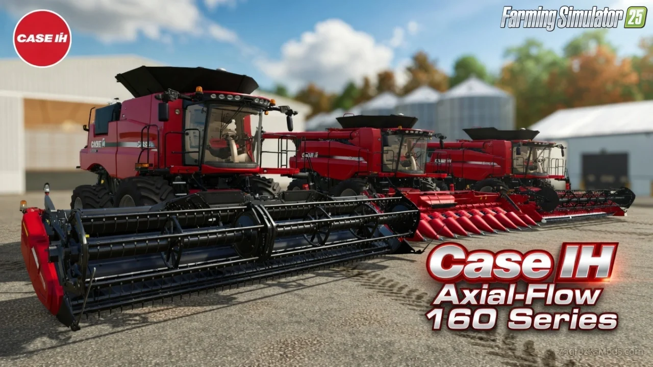 Case IH Axial-Flow 160 Series v1.0 for FS25 Case IH Axial-Flow 160 Series v1.0 for FS25