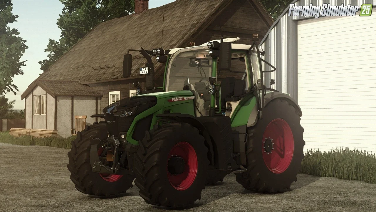 Fendt 600 Gen7 Series Tractor v1.5 for FS25 Fendt 600 Gen7 Series Tractor v1.5 for FS25