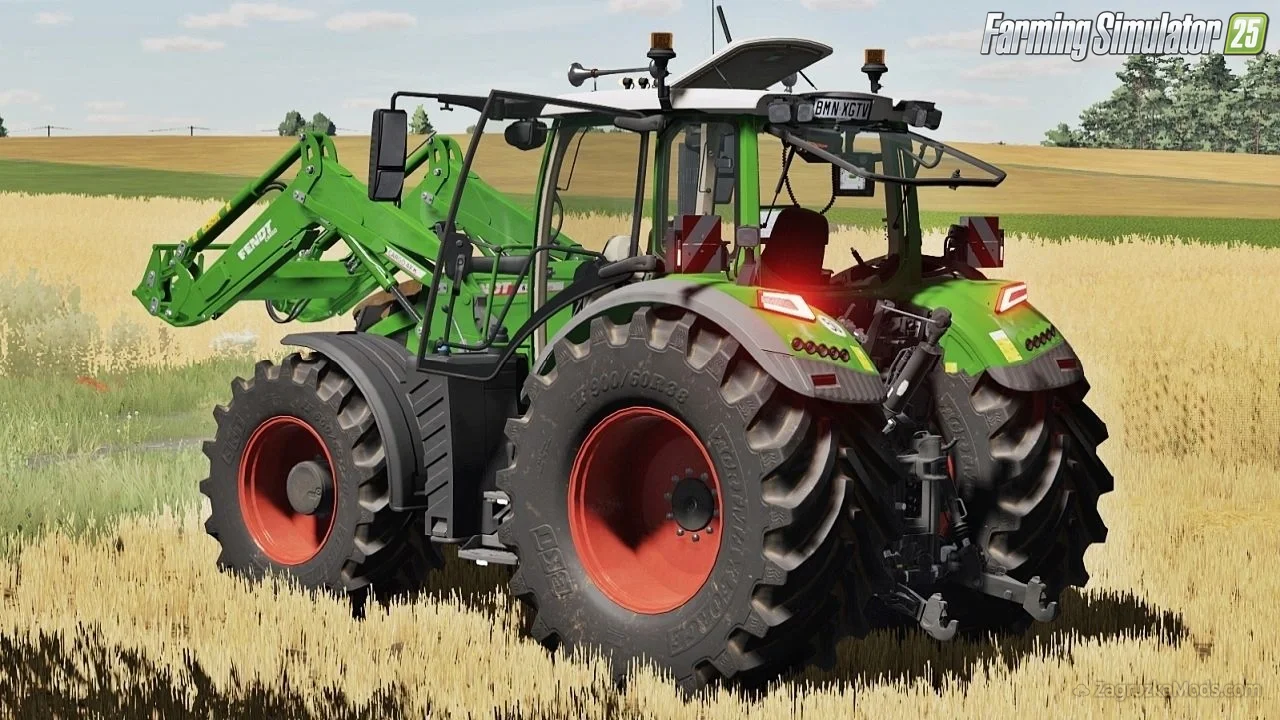 Fendt 600 Gen7 Series Tractor v1.5 for FS25 Fendt 600 Gen7 Series Tractor v1.5 for FS25