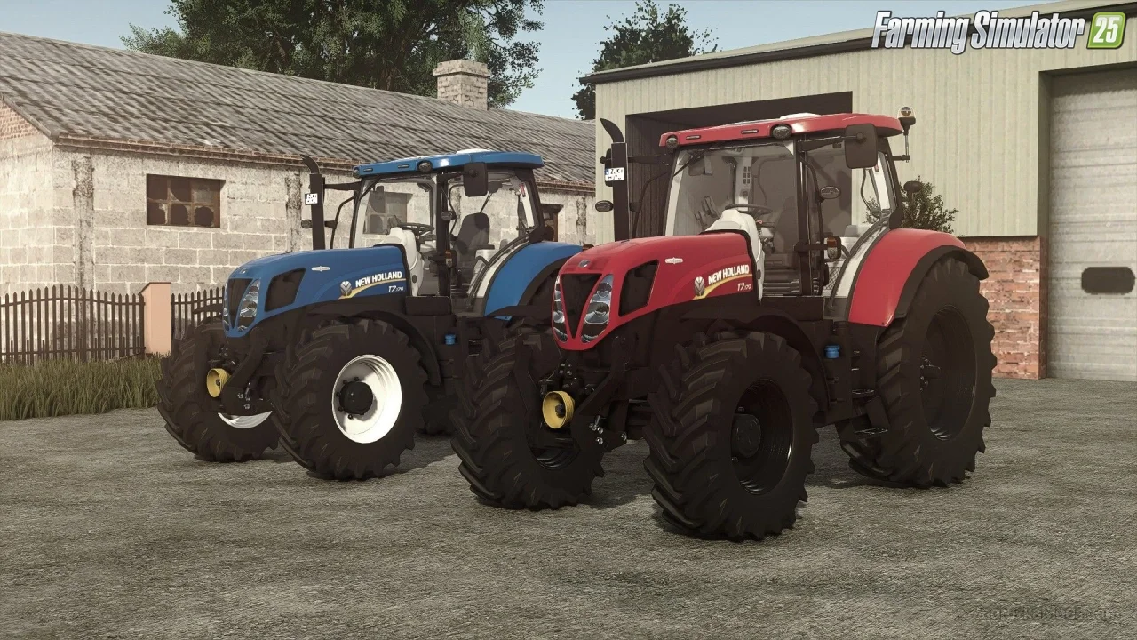 New Holland T7 2011 Series Tractor v1.4 for FS25 New Holland T7 2011 Series Tractor v1.4 for FS25