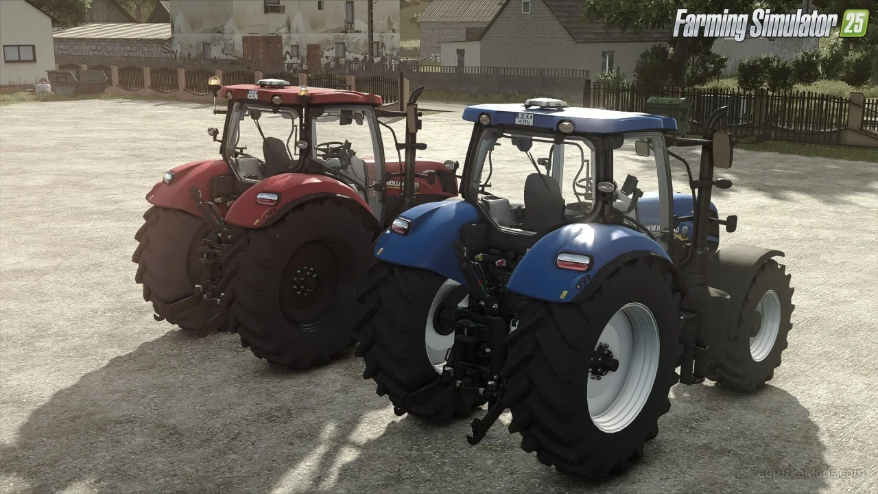 New Holland T7 2011 Series Tractor v1.4 for FS25 New Holland T7 2011 Series Tractor v1.4 for FS25