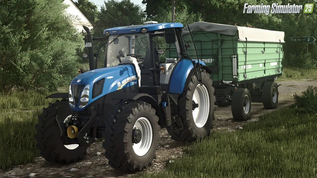 New Holland T7 2011 Series Tractor v1.4 for FS25 New Holland T7 2011 Series Tractor v1.4 for FS25