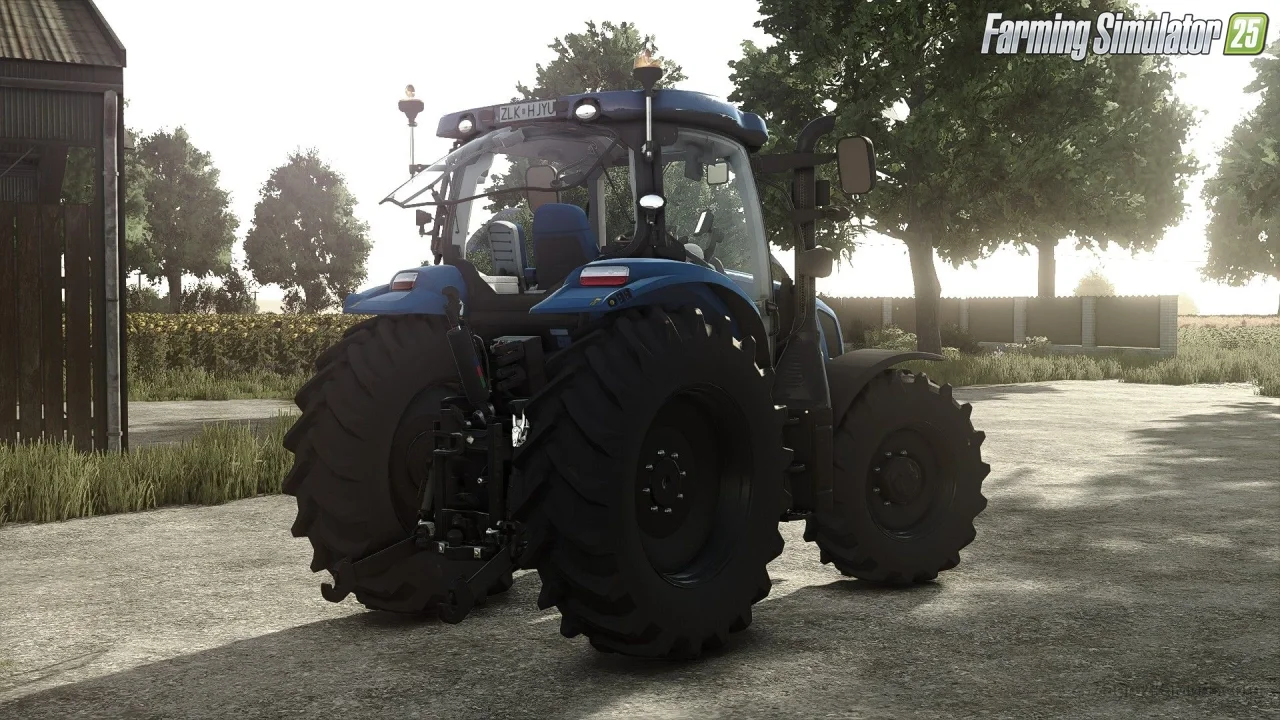 New Holland T6 Tier 4A Tractor v1.4.0.1 for FS25 New Holland T6 Tier 4A Tractor v1.4.0.1 for FS25