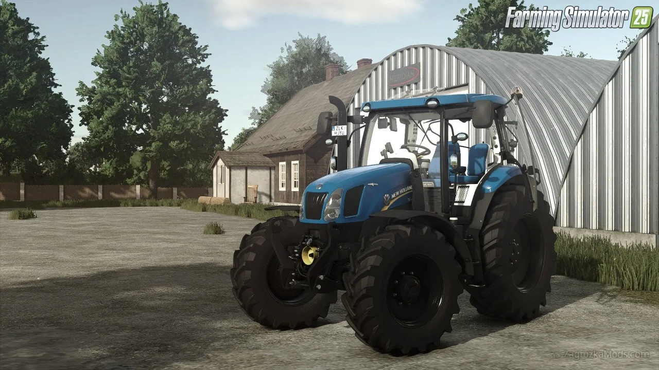 New Holland T6 Tier 4A Tractor v1.4.0.1 for FS25 New Holland T6 Tier 4A Tractor v1.4.0.1 for FS25