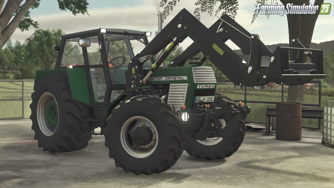 Zetor Crystal 16045 Tractor v1.0 By ls_oldtimer for FS25 Zetor Crystal 16045 Tractor v1.0 By ls_oldtimer for FS25