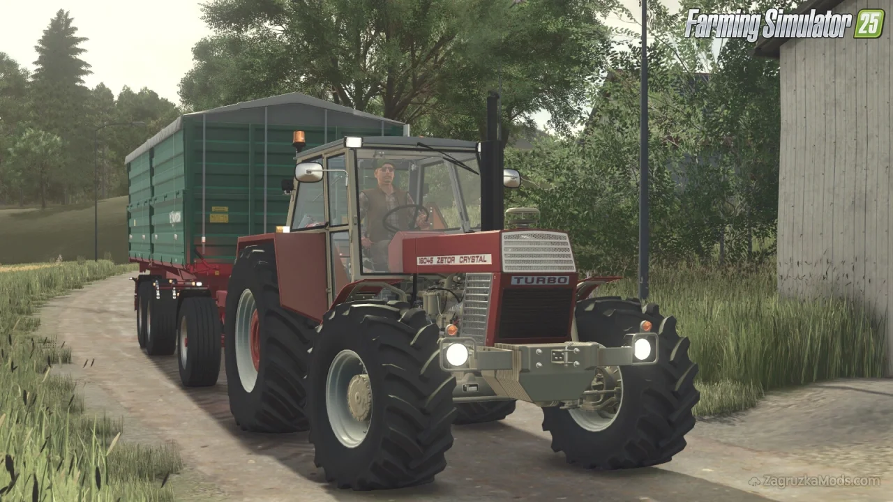Zetor Crystal 16045 Tractor v1.0 By ls_oldtimer for FS25 Zetor Crystal 16045 Tractor v1.0 By ls_oldtimer for FS25