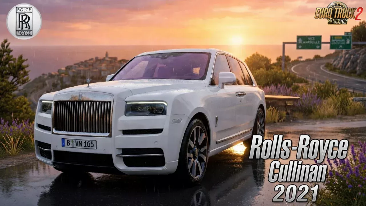 Rolls-Royce Cullinan 2021 v1.0 (1.58.x) for ATS and ETS2