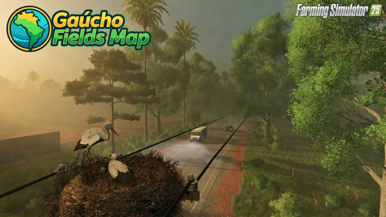 Gaucho Fieds Map v1.0 for FS25