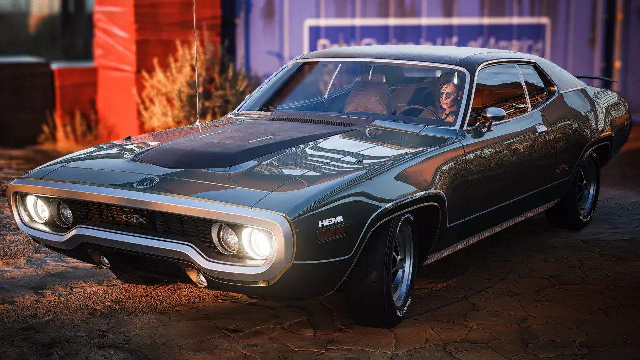 Plymouth GTX 426 HEMI v1.0 for CyberPunk 2077