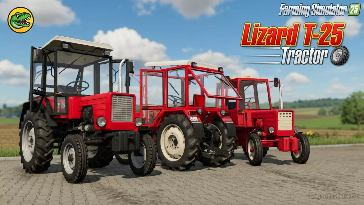Lizard T-25 Tractor v1.0 for FS25