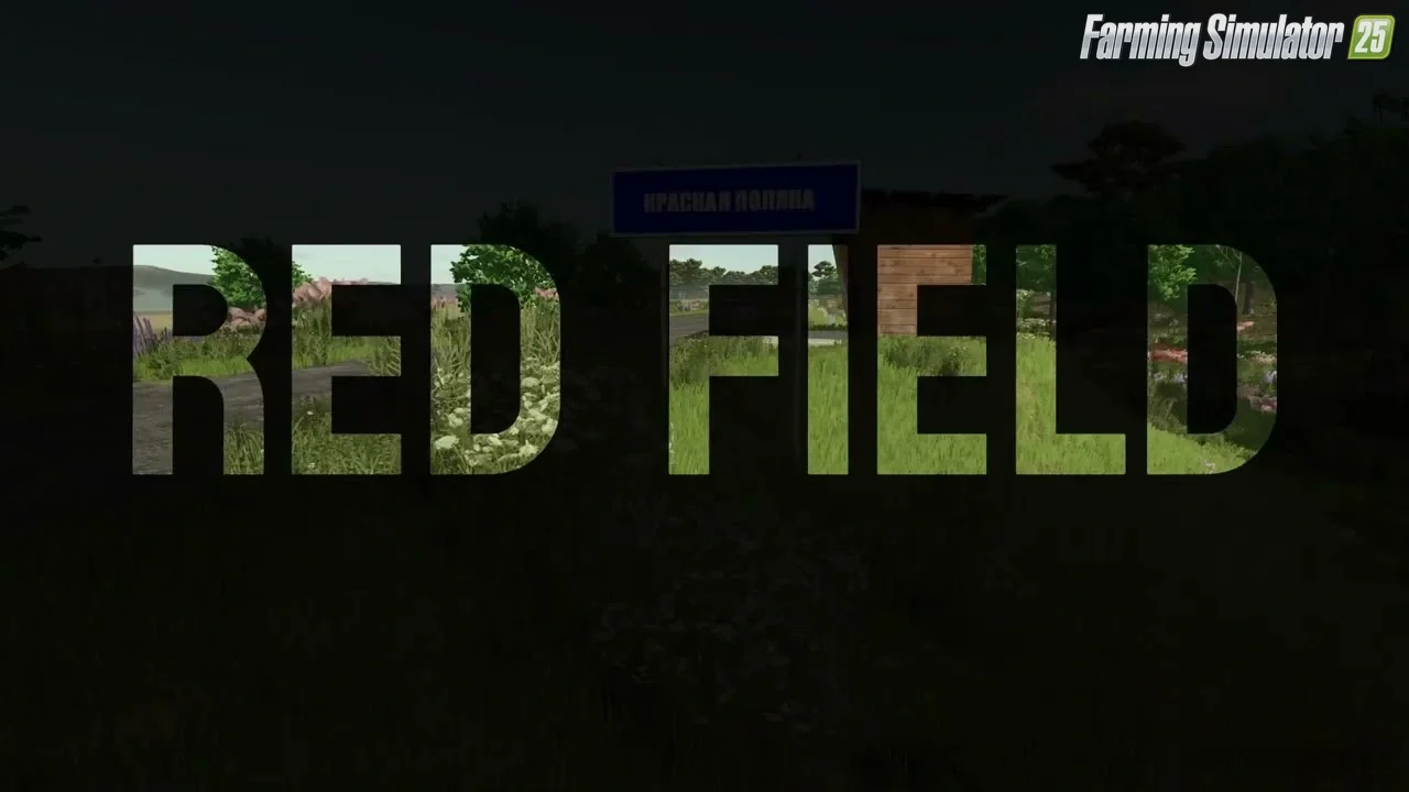 RedField Map v2.0 for FS25