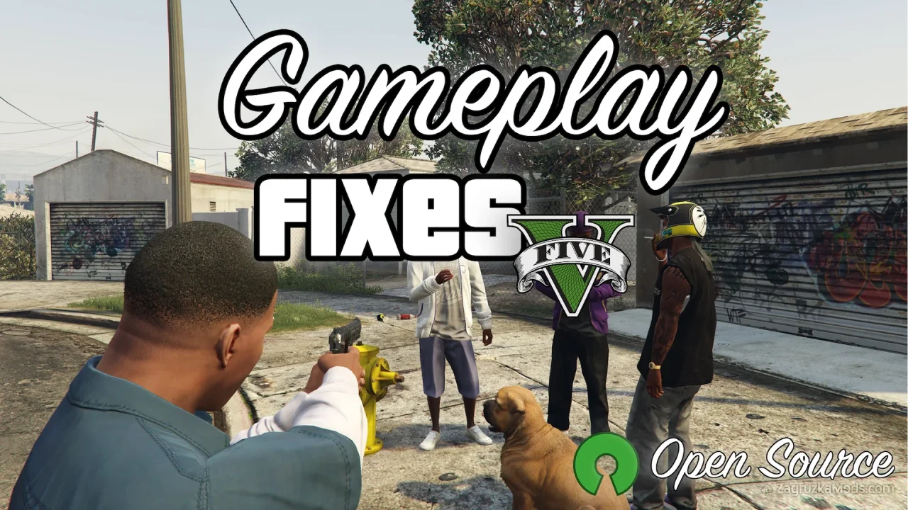 GameplayFixesV v3.2 for GTA 5