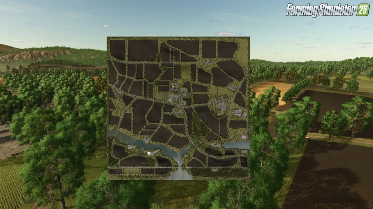 New American Map v1.0.0.2 for FS25 New American Map v1.0.0.2 for FS25