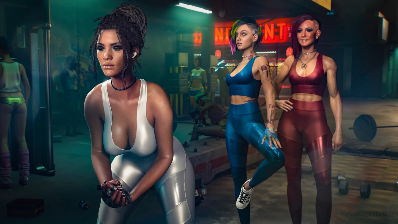 Pairadize Sporty Set v1.0 for CyberPunk 2077 Pairadize Sporty Set v1.0 for CyberPunk 2077