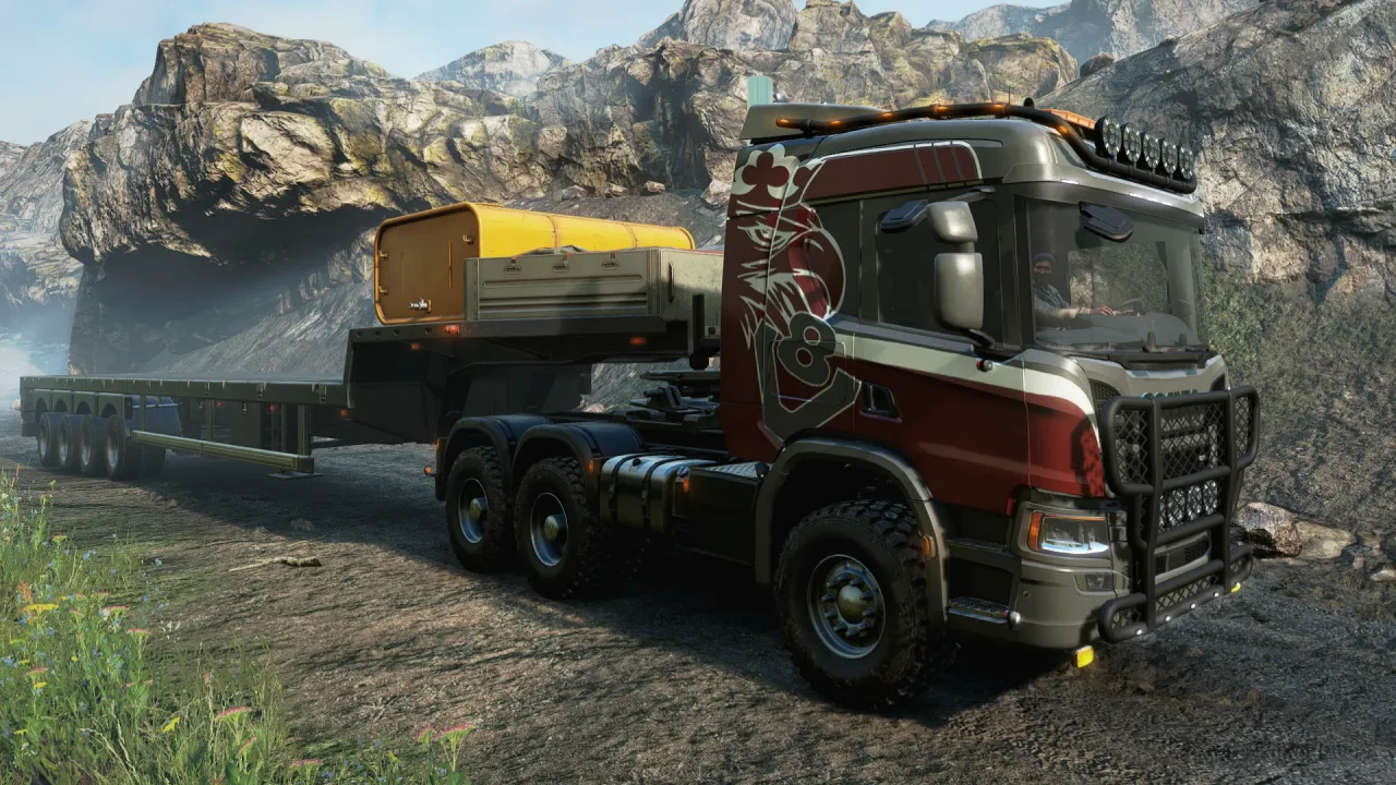 Scania Next Gen Tractor v1.2 for SnowRunner Scania Next Gen Tractor v1.2 for SnowRunner