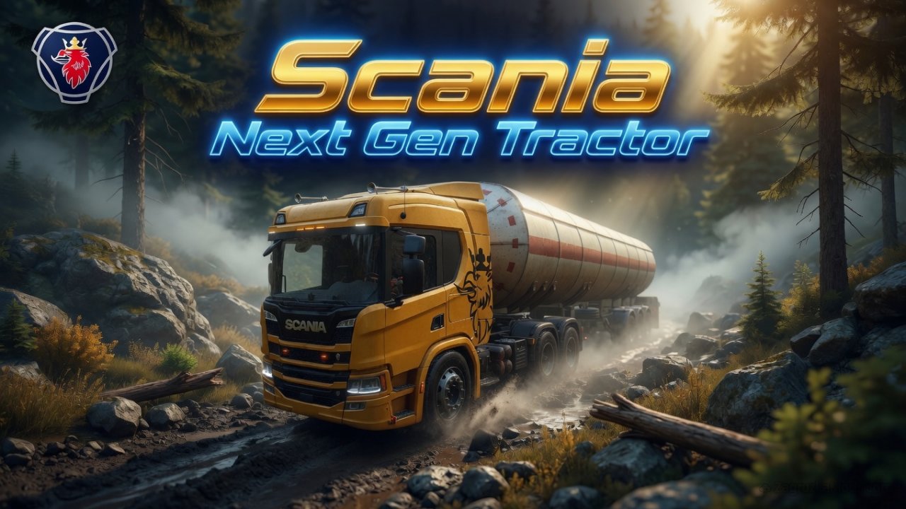 Scania Next Gen Tractor v1.2 for SnowRunner