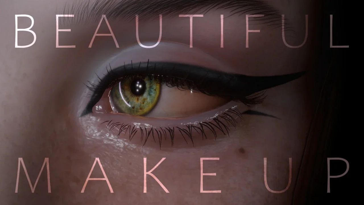 Beautiful MAKEUP - Realistic Eyeshadows v1.0 for CyberPunk 2077