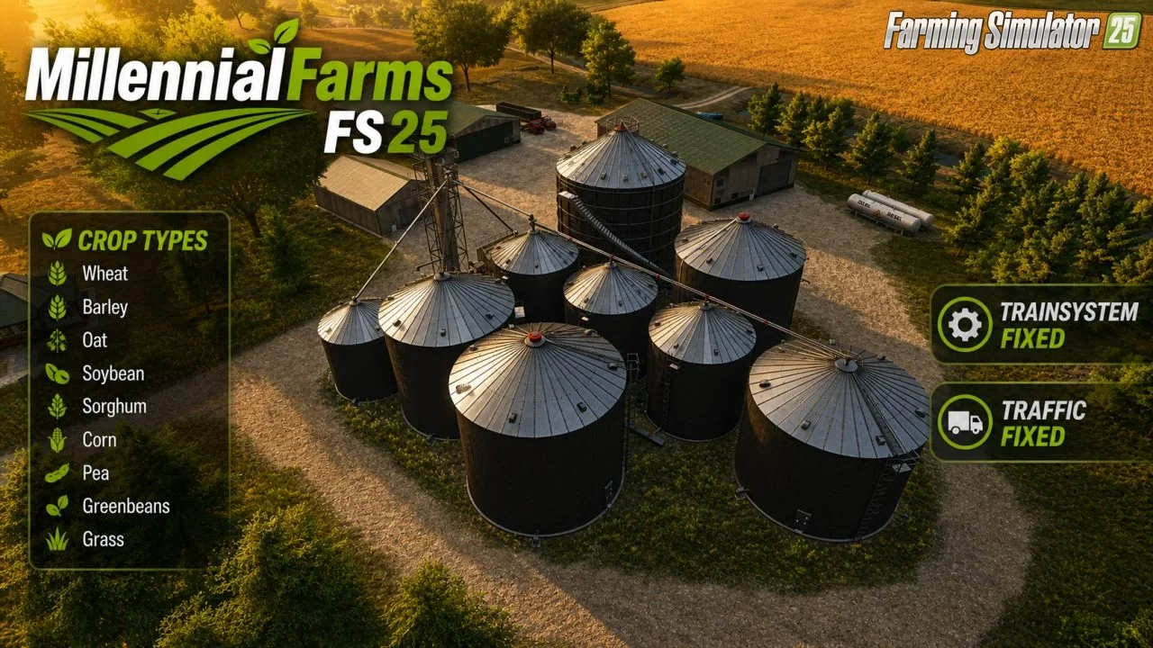 The Millennial Farm Map v1.1 for FS25