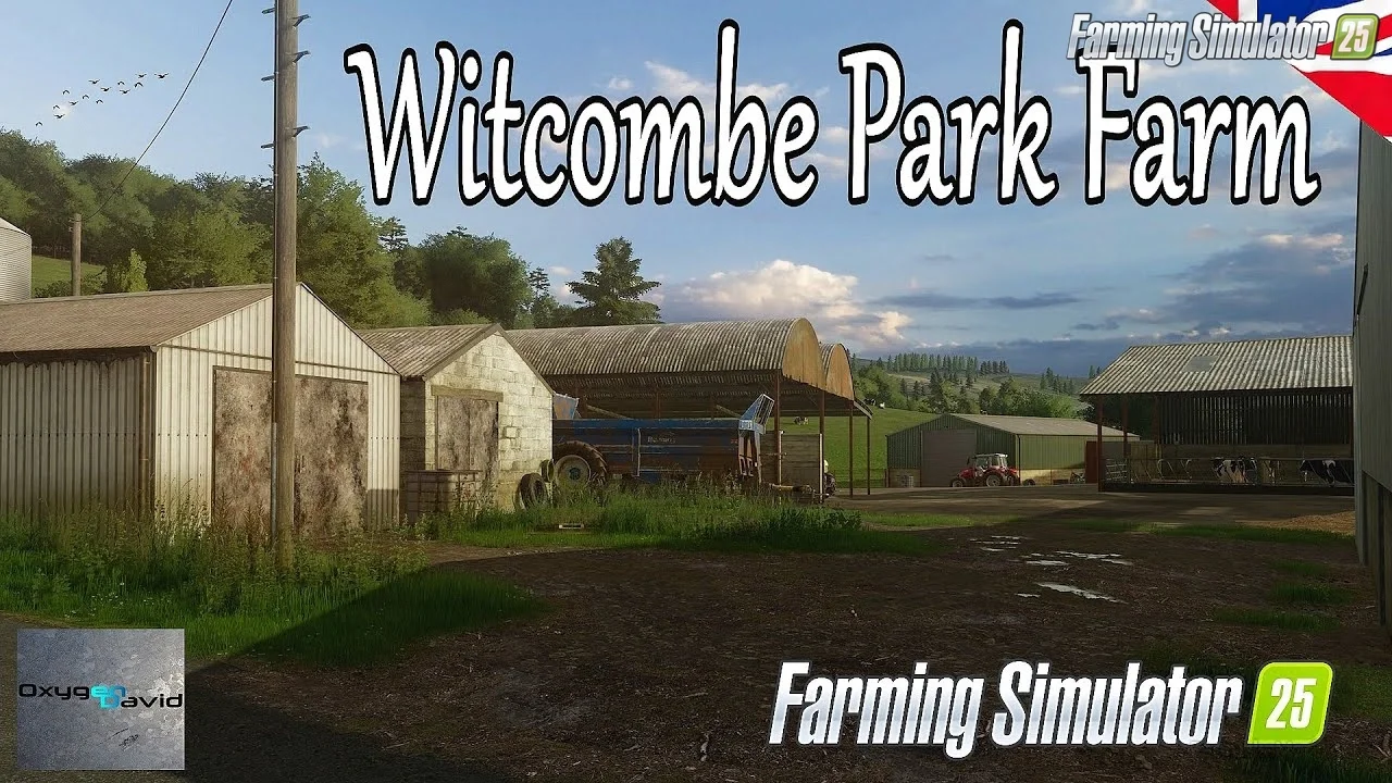 Witcombe Park Farm Map v1.2 for FS25 Witcombe Park Farm Map v1.2 for FS25
