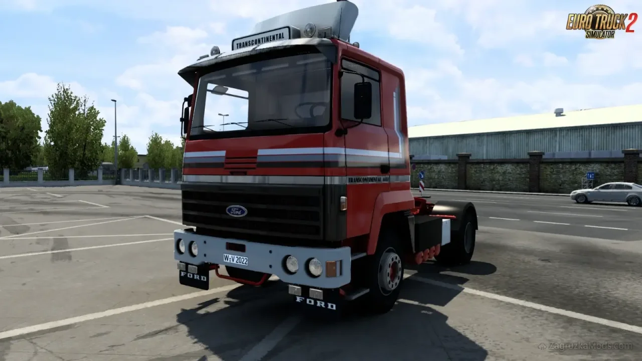 Ford Transcontinental Truck + Interior v2.2 (1.58.x) for ETS2