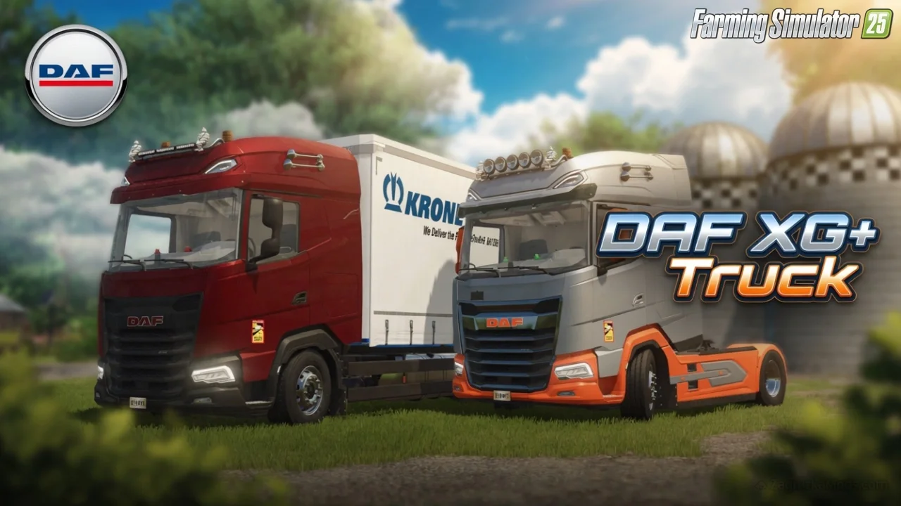 DAF XG+ Truck v1.0.0.1 by Canada FS for FS25 DAF XG+ Truck v1.0.0.1 by Canada FS for FS25