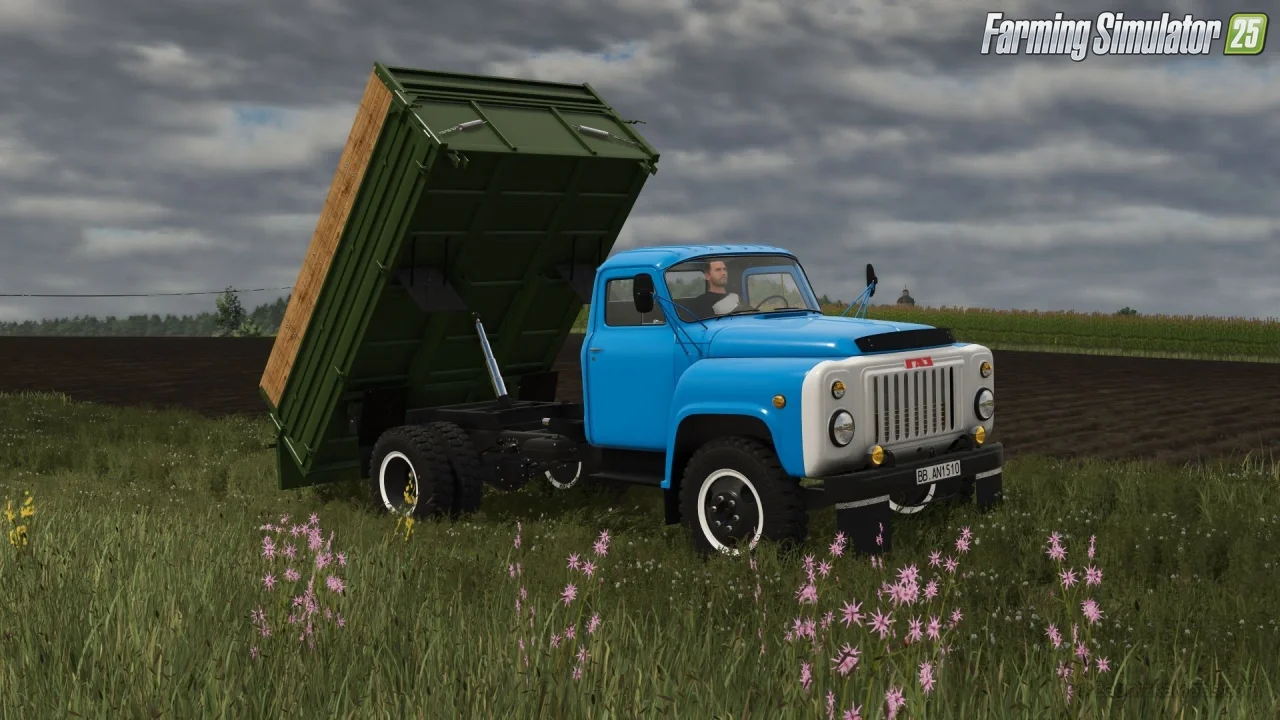 Gaz 53 Truck v1.0.0.1 By SD Team for FS25 Gaz 53 Truck v1.0.0.1 By SD Team for FS25