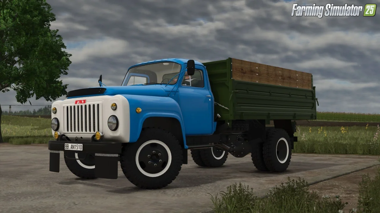 Gaz 53 Truck v1.0.0.1 By SD Team for FS25 Gaz 53 Truck v1.0.0.1 By SD Team for FS25