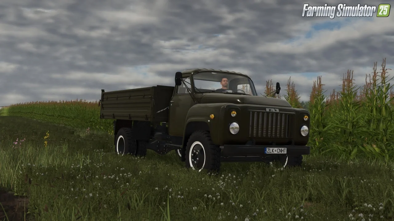 Gaz 53 Truck v1.0.0.1 By SD Team for FS25 Gaz 53 Truck v1.0.0.1 By SD Team for FS25