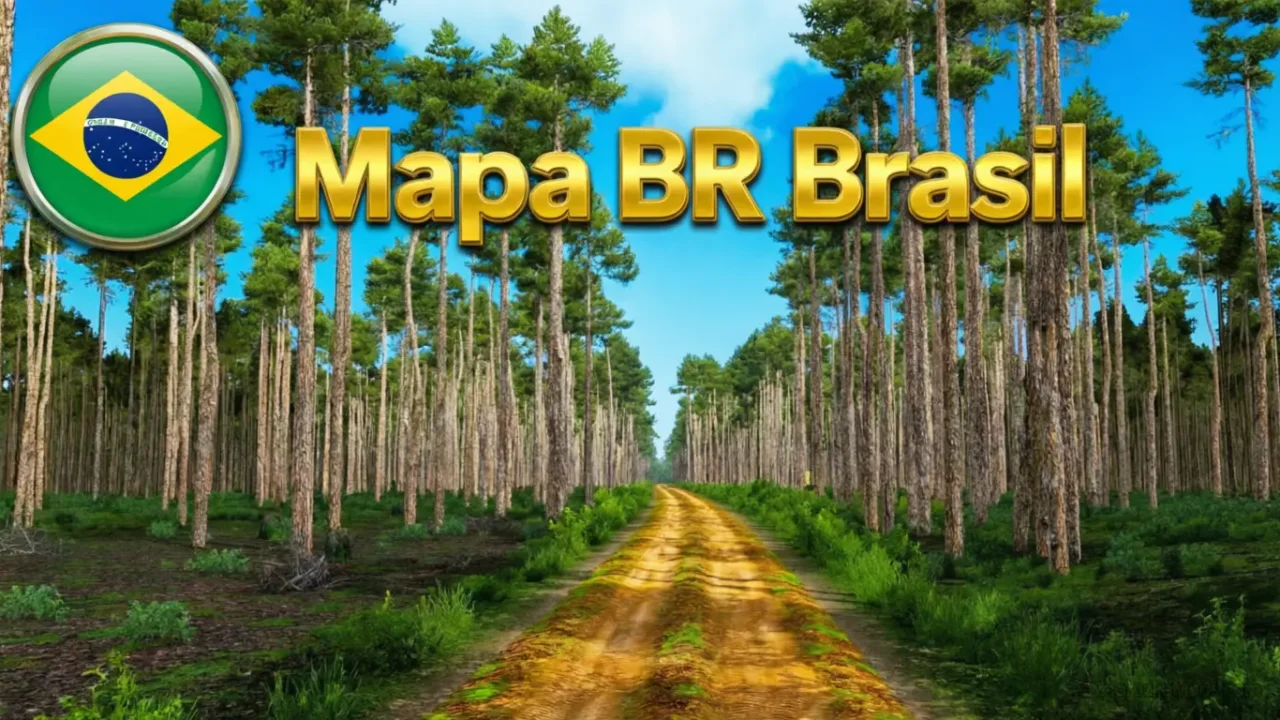 Mapa BR Brasil v5.9 (1.59.x) for ETS2