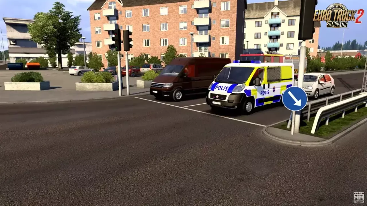 Emergency Traffic Pack v1.2.17 (1.59.x) for ETS2
