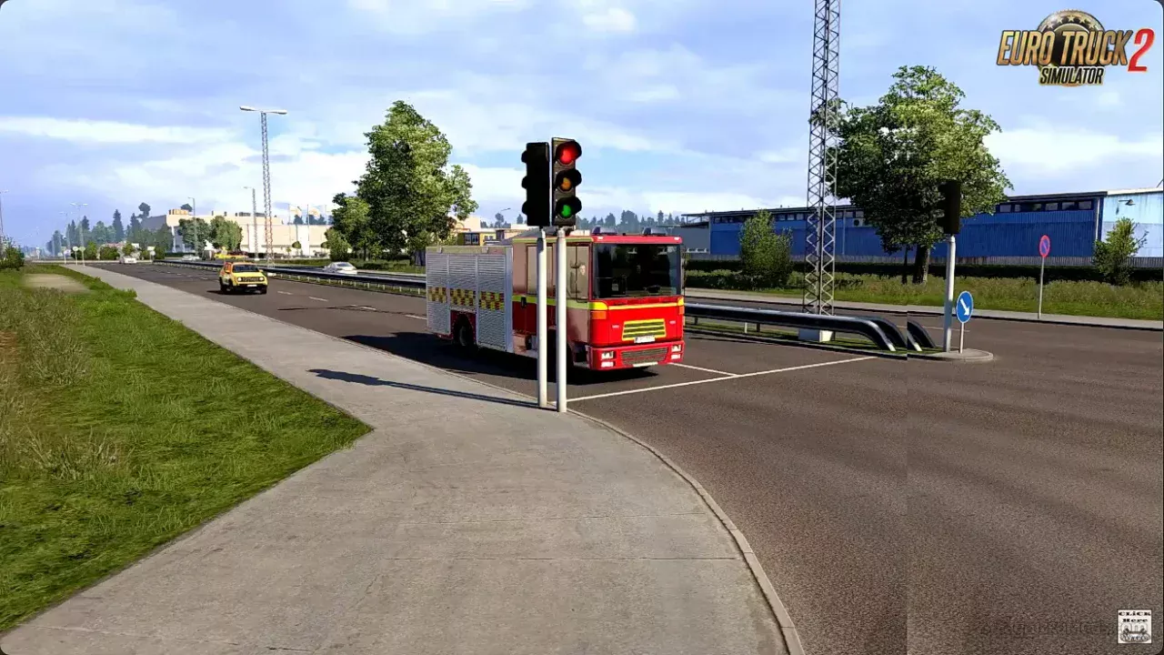 Emergency Traffic Pack v1.2.17 (1.59.x) for ETS2