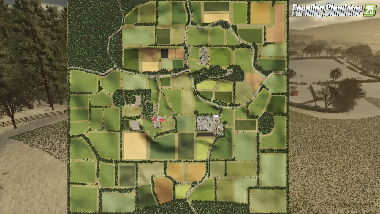 Drumard Farm Map v1.2 for FS25 Drumard Farm Map v1.2 for FS25