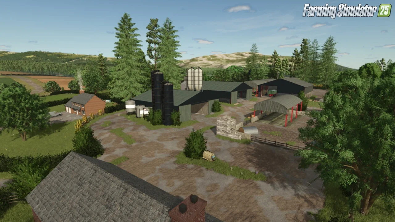 Drumard Farm Map v1.2 for FS25 Drumard Farm Map v1.2 for FS25