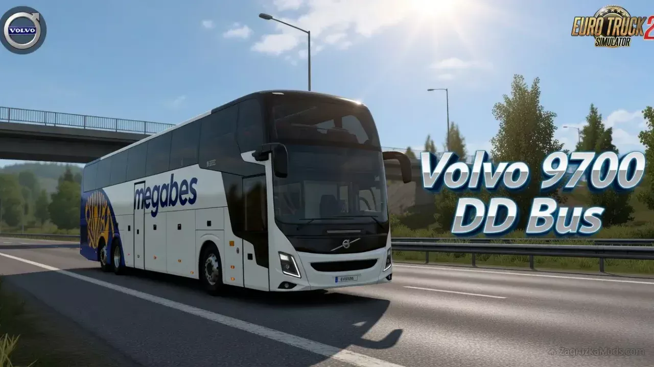 Volvo 9700 DD Bus + Interior v4.0 (1.59.x) for ETS2 Volvo 9700 DD Bus + Interior v4.0 (1.59.x) for ETS2