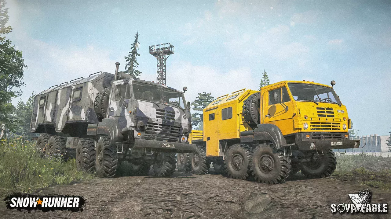 URAL-5323-20 Truck v1.2.4 for SnowRunner