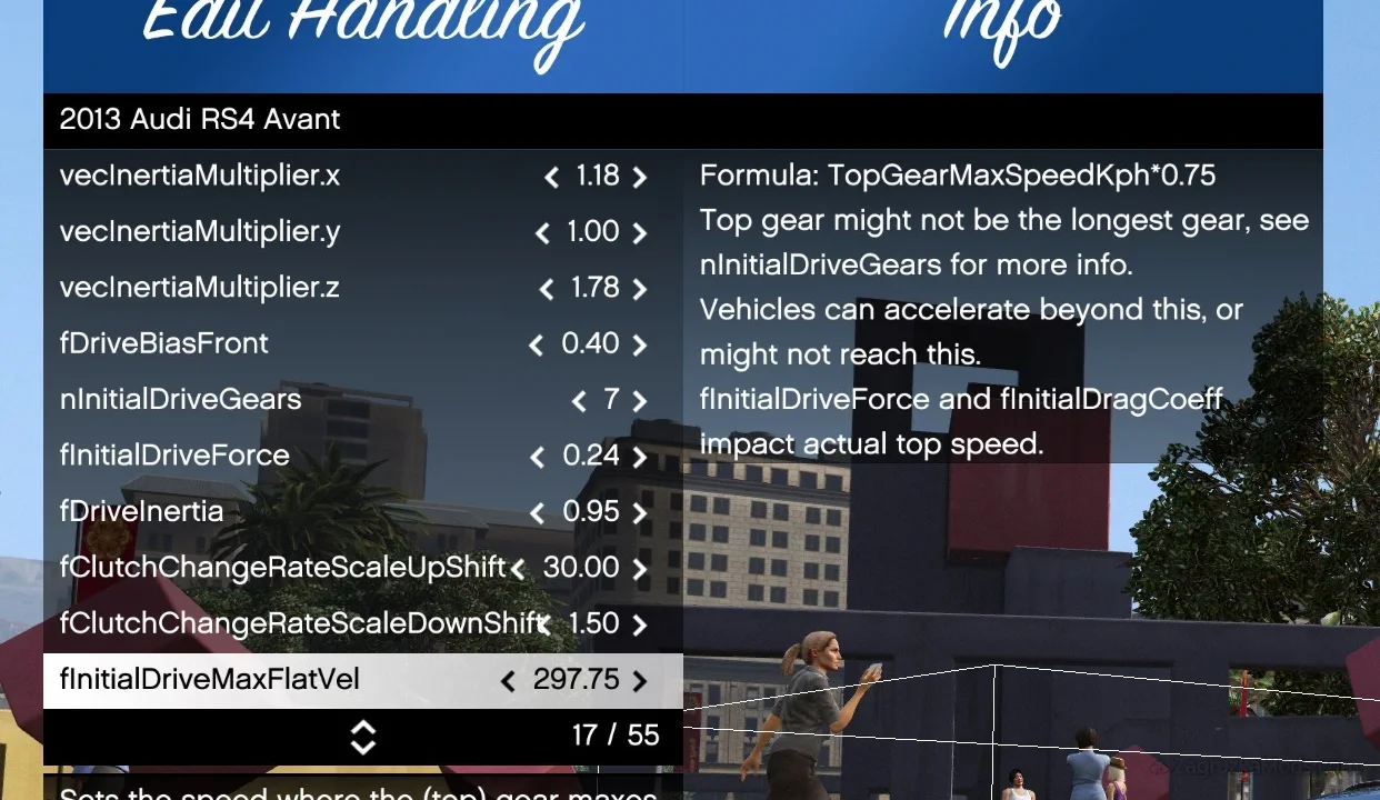 Real Time Handling Editor v3.1 for GTA 5 Real Time Handling Editor v3.1 for GTA 5