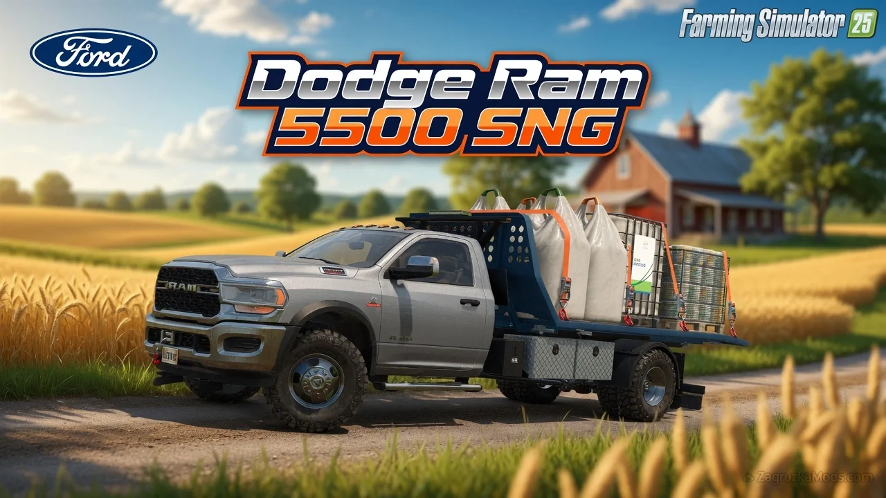 Dodge Ram 5500 SNG v1.4 for FS25