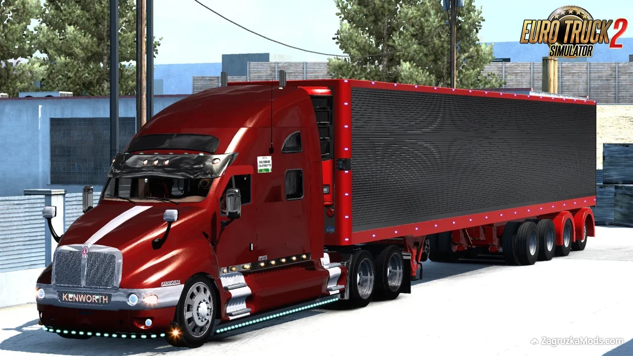Kenworth T2000 + Interior v2.0 (1.60.x) for ETS2
