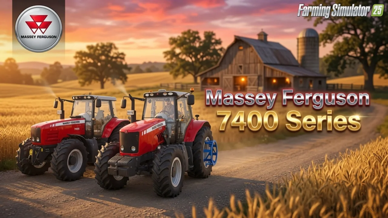 Massey Ferguson 7400 Series (7465 - 7499) v1.0.1 for FS25