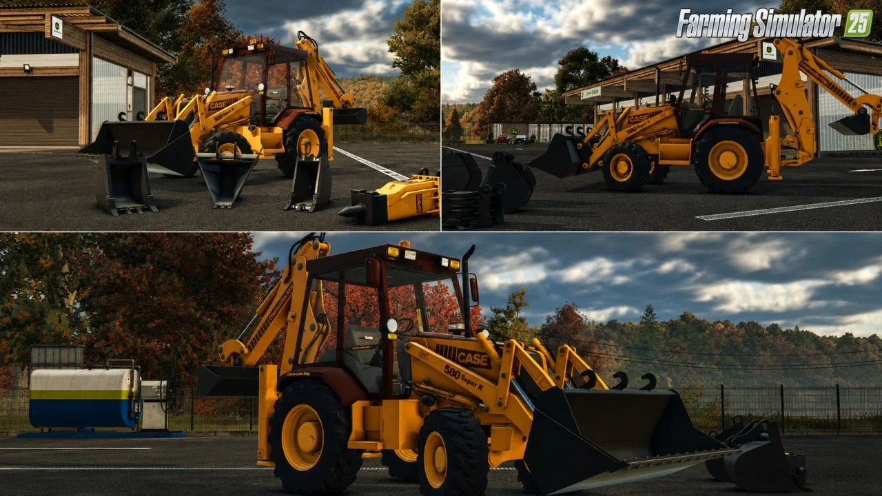 Case 580 Super K v1.0 By for FS25