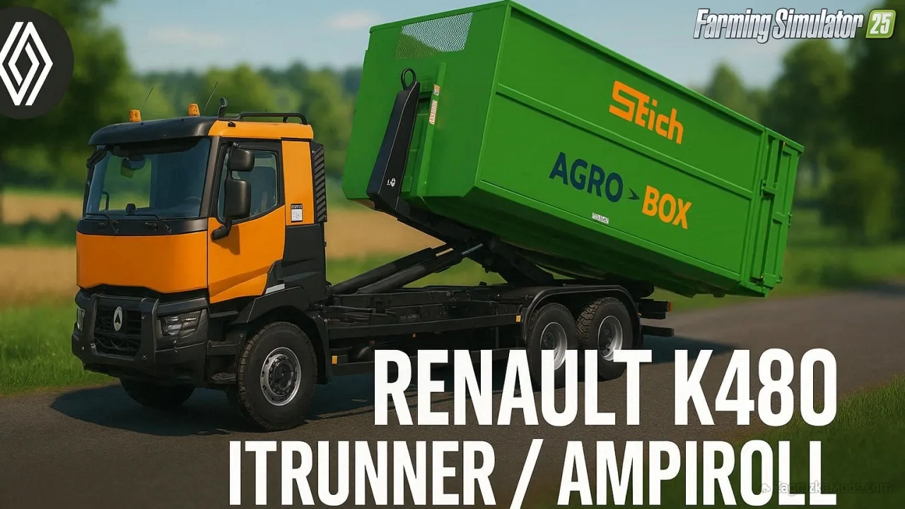 Renault K480 ITRunner / Ampiroll v1.0 for FS25