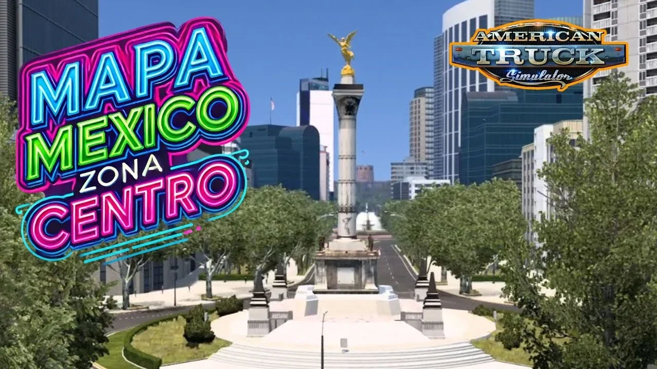 Mapa Mexico Zona Centro Map v1.60 (160.x) for ATS Mapa Mexico Zona Centro Map v1.60 (160.x) for ATS