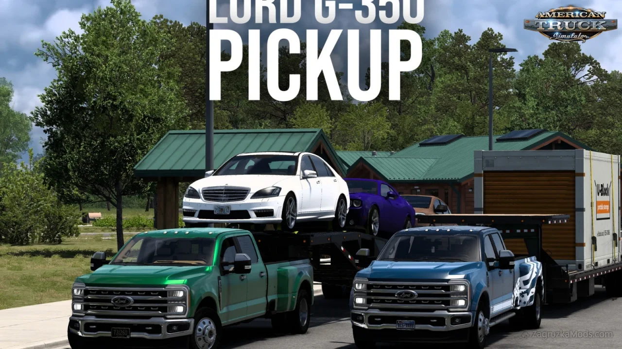 Lord G-350 Pickup Truck v1.2 (1.60.x) for ATS Lord G-350 Pickup Truck v1.2 (1.60.x) for ATS