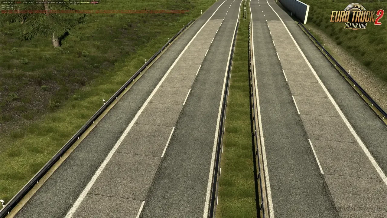 Asphalt Improved Mod (2k + 4K) v1.5 (1.60.x) for ETS2 Asphalt Improved Mod (2k + 4K) v1.5 (1.60.x) for ETS2