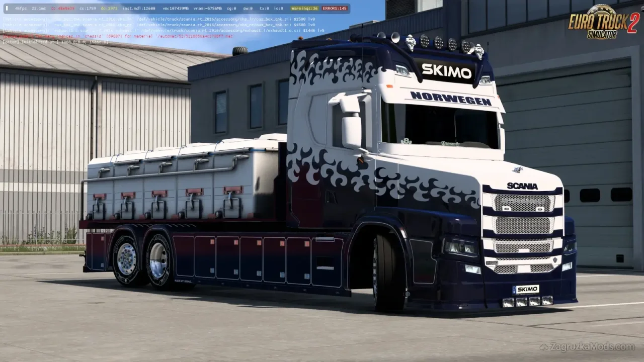 Scania RT 2016 + Interior v1.5 by Skimo (1.60.x) for ETS2 Scania RT 2016 + Interior v1.5 by Skimo (1.60.x) for ETS2